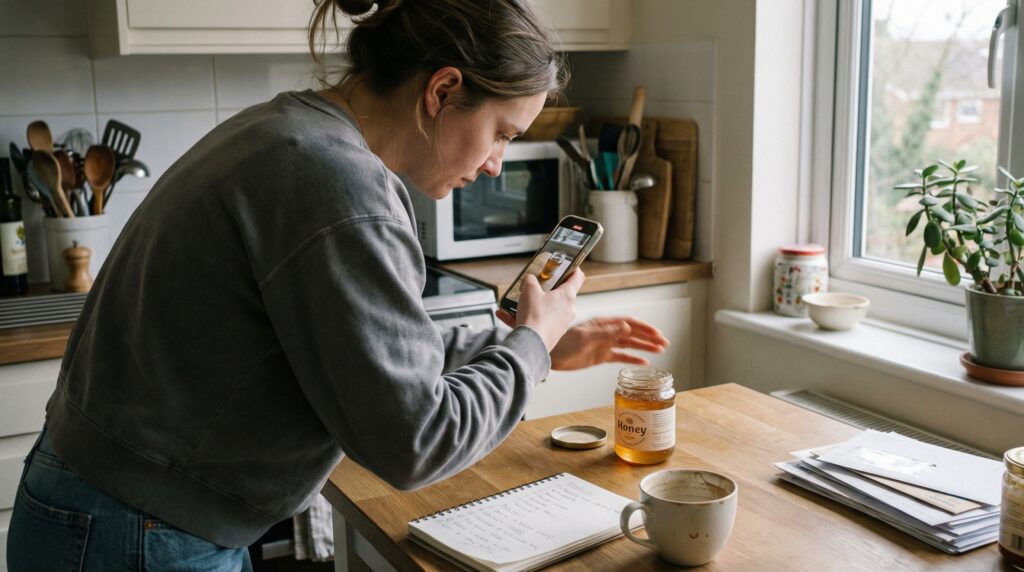 Micro Influencer maakt product foto