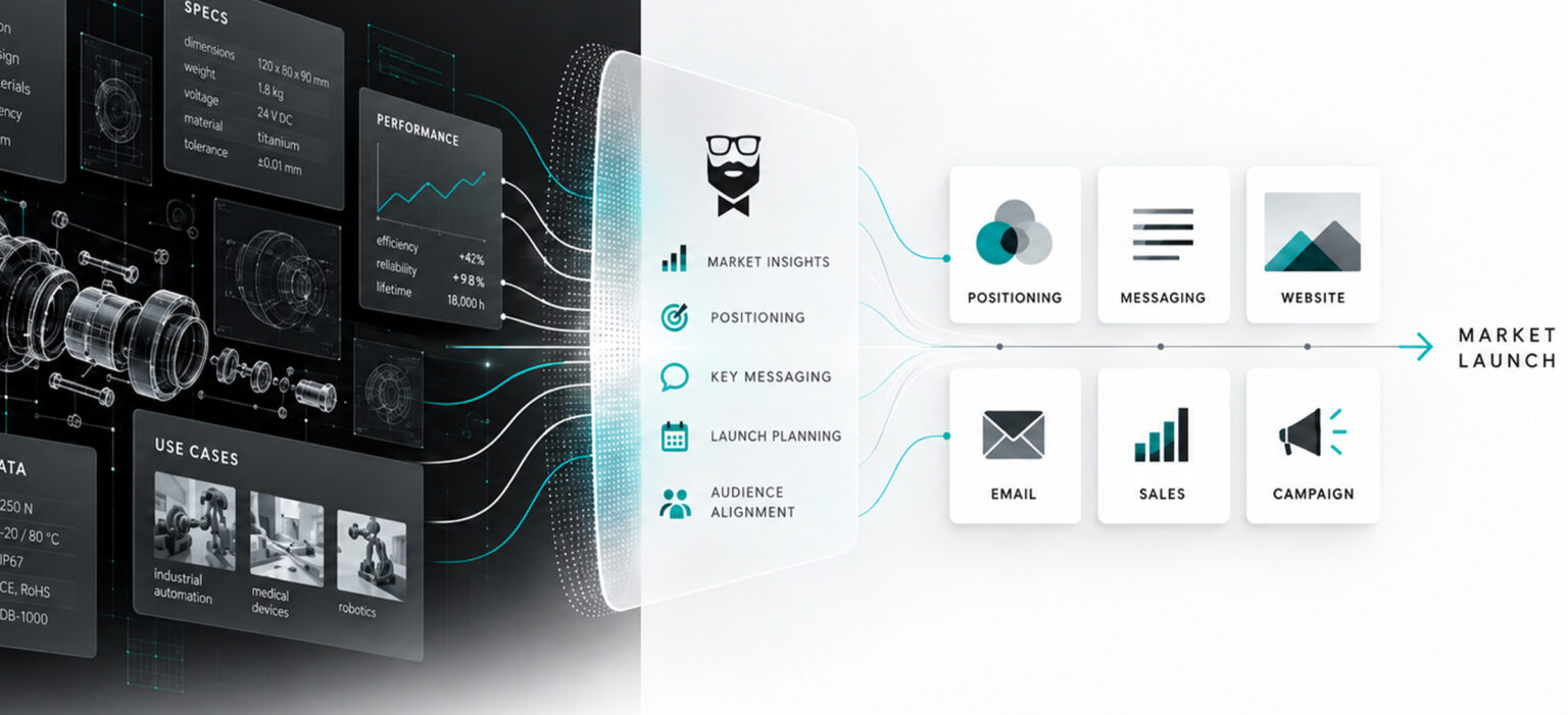 From technical data to market launch with d beard